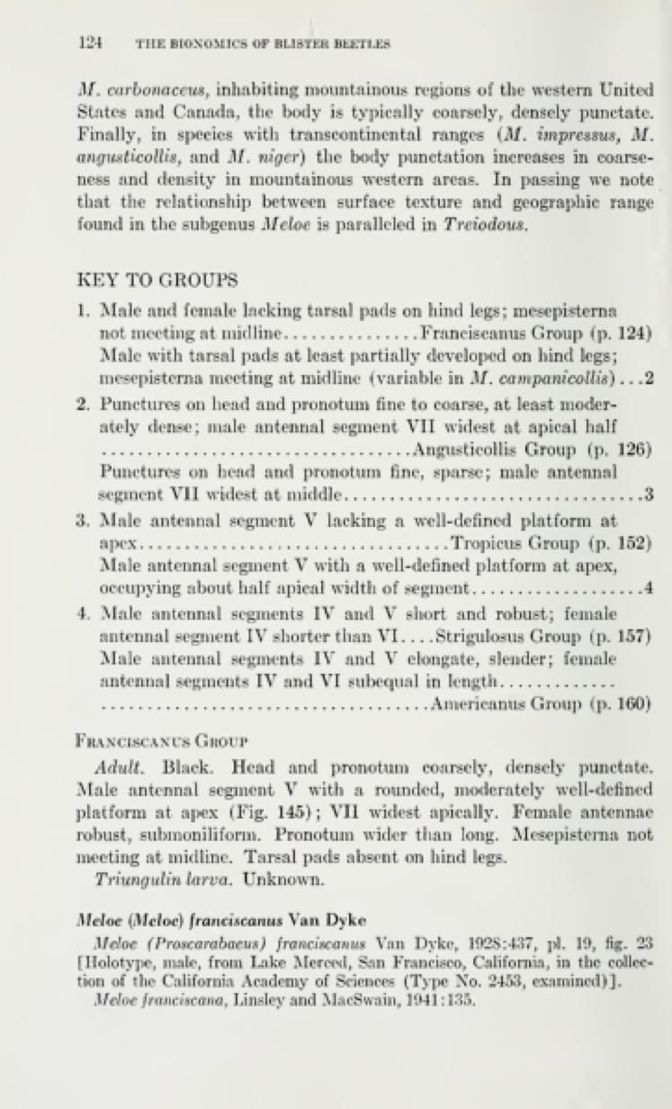 Key to Groups p. 124